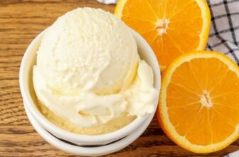 Orange Ice Cream – Barefeet within the Kitchen