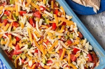 Layered Taco Dip-The Southern Woman Cooks versatile recipe mexican