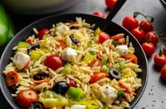 Italian Orzo Pasta Salad