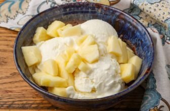 Pineapple Ice Cream – Barefeet within the Kitchen