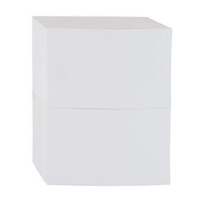 Amazon Fundamentals Clean Index Playing cards, White, 4″ x 6″, 1000 Rely (Pack of two)