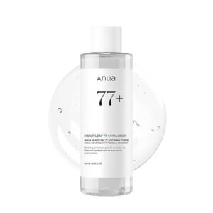 Anua Heartleaf 77 Soothing Toner I pH 5.5 Hassle Care, Calming Pores and skin, Refreshing, Hydrating, Purifying, Cruelty Free, Vegan,(250ml / 8.45 fl.oz.)