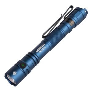 ACEBEAM TAC 2AA EDC Tactical Twin Modes Flashlight Rechargeable, 1400 Excessive Lumens Flashlight, Twin S