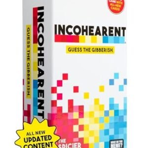 Incohearent, The Guess The Gibberish Get together Recreation By Relatable, A Humorous Card Recreation For Adults, Contains
