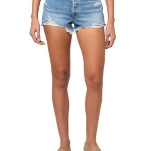 Levi’s Ladies’s 501 Unique Shorts (Additionally Out there in Plus), (New) Blow Large Horns, 27