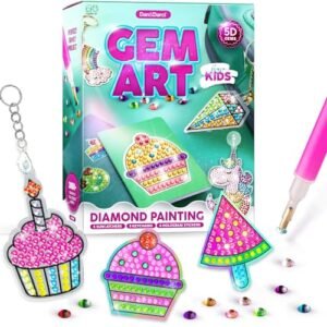 Dan&Darci Diamond Artwork Equipment for Children – Gem Portray Arts & Crafts Kits for Ages 6-12- Christmas Presents for six, 7, 8, 9, 10, 11, 12 Yr Previous Boy & Lady – Women Birthday Toys Reward Concepts – Craft Actions