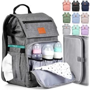 PILLANI Child Diaper Bag Backpack – Massive Bag for Boys & Ladies, Waterproof Diaper Backpack – Journey D