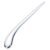 Natico Originals Non-Tarnishing Silver Up to date House and Workplace Desktop Letter Opener, Glossy Curved Edge Comfy Grip, Paperweight (30-364)