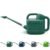 2 Gallon Watering Can, Backyard Watering Can Outside, Plant Water Can with Detachable Lengthy Spout and Stainless Metal Sprinkler Head, Massive Plastic Outside Watering Cans for Gardening Flower Vegetation