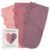 Comfortable Cubs Straightforward Swaddle Blanket, 3 Pack – 100% Cotton New child Wrap, Small for 0-3 Months Infants, with Adjustable Velcro, Breathable and Sturdy Sleep Sack for Infants – Blush, Mauve & Mulberry