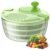 Salad Spinner Lettuce Spinner 4.4 QT Fruit and Vegetable Washer with Bowl and Mesh Basket for Washing, Spinning, and Draining