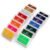 Lsushine Craft Ink Pad Stamps Companion DIY Colour,15 Colour Craft Ink Pad for Stamps, Paper, Wooden Cloth (Pack of 15)