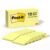 Put up-it Notes 3×3 in, 12 Pads, America’s #1 Favourite Sticky Notes, Canary Yellow, Clear Removing, Recyclable (654)