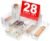 A-LuGei 【Navy Grade】 Drawer Organizer, 【𝟱𝗦𝗶𝘇𝗲】 Clear Make-up organizer, 【Holds 177 Objects】 Rest room Organizers and Storage, Plastic Desk Organizer Divider, Organizer Bins for Workplace Vainness