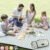 ZAZE Further Giant Picnic Out of doors Blanket, 80”x80” Waterproof Foldable Blankets Gingham Picnic Mat for Seaside, Tenting Grass Garden Park Equipment Cute Couple Items Concepts Wedding ceremony Registry(Inexperienced White)