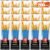 Acrylic Paint Brush Set, (20 Packs /200 pcs) Nylon Hair Brushes for Oil and Watercolor, Excellent Swimsuit of Artwork Portray, Greatest Current for Portray, Blue